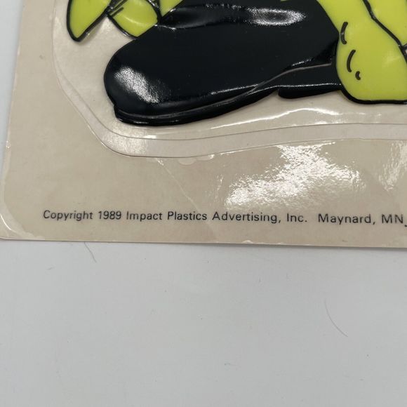 VTG Classic Clings Halloween Window Decorations Frankenstein Jack O Lantern 1989 - Picture 2 of 11